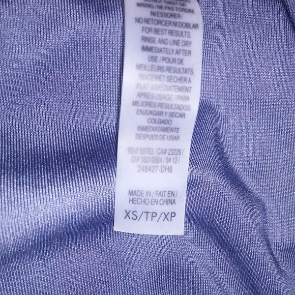 Victoria Secret Swim Bikini Bottom XS Pink Black Polka Dots Folder Trim Color Co - Picture 4 of 7